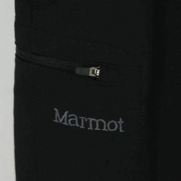 Marmot Scree Women's Large Black High Rise Weather Resistant Boot Cut Pants - Picture 7 of 11
